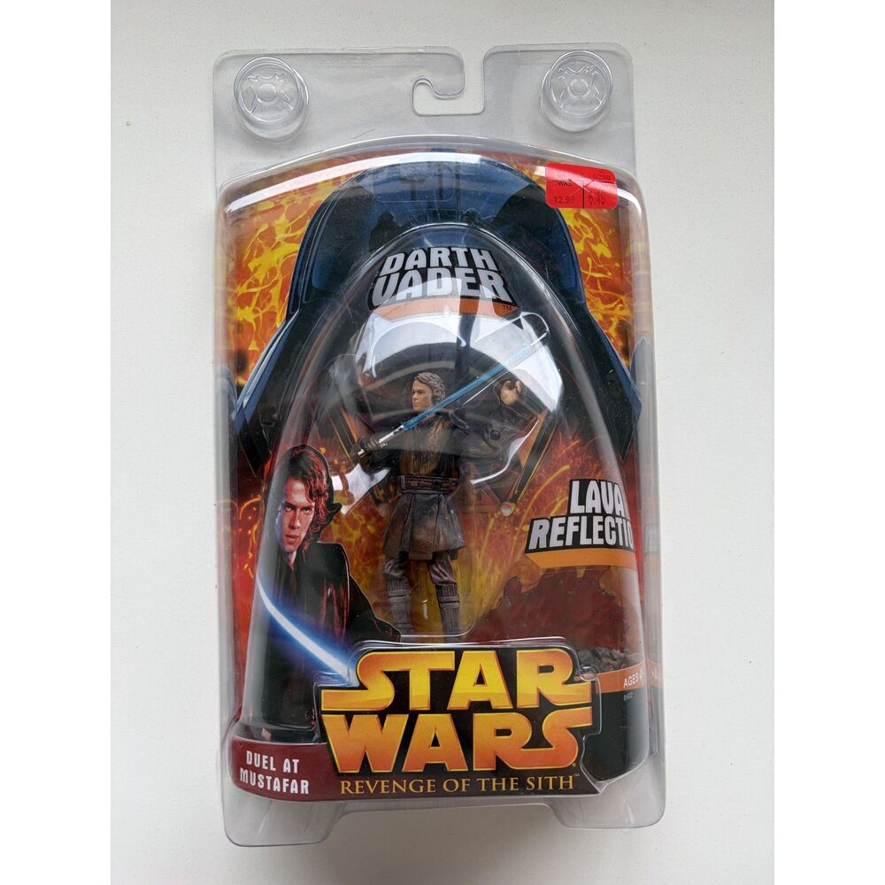 Star Wars Revenge of the Sith Dark Vader Lava Reflection Duel at Mustafar 2005